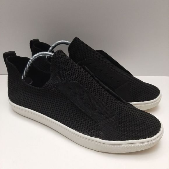 DLG Perforated Stretch Slip-on Shoes Black Sneakers Sz 9 - Picture 14 of 14